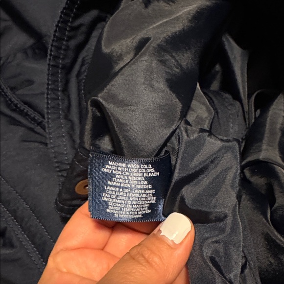 Polo by Ralph Lauren boys Navy Hooded Jacket - Picture 9 of 9